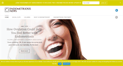 Desktop Screenshot of endometriosisnews.com